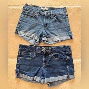 2 pack! Women's Denim Shorts